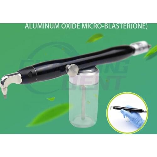 Dental Lab Equipment Air Abrasion Aluminum Oxide Sandblaster Microblasting System Gun for Bonding Orthodontic Brackets Veneer