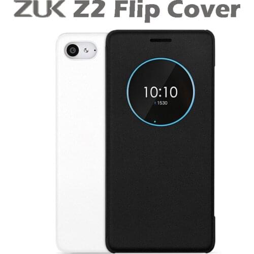 Original Lenovo ZUK Z2 Flip case Cover auto wake up for ZUK Z2 smart leather Flip Cover PC Without Retail Box