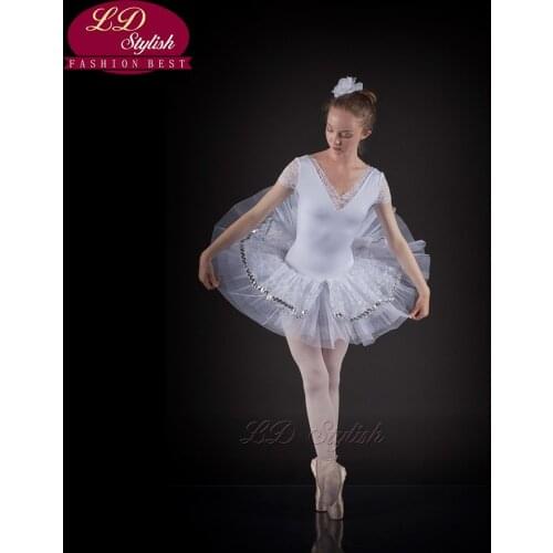 Girl Princess Dress Adult Ballet Performance Grading Clothing Professional Skirt Fairy Stage Swan Lake LD0004I