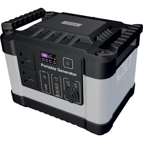 Portable 1000 Watts With Solar Panel Led High Solar Power