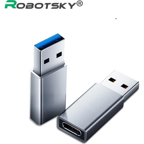 USB C Adapter USB 3.1 Male To USB Type C Female Converter Type-C Adapter For Laptop SamsungS20 Huawei Xiaomi Headset USB Adapter