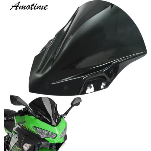 Ninja400 Motorcycle High Quality PC Plastic Windscreen Windshield Baffle Wind Deflectors For 2018-2019 Kawasaki Ninja 400