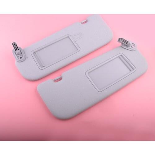 1 Pair Left & Right Car Sun Visor Gray Fit For Hyundai Elantra 2011 2012 2013 2014 2015 852103X000TX 852203X000TX