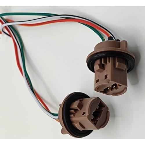 T20 7441 7443 Socket 992A Bulbs Socket Brake Turn Signal Light Harness Wire LED Tail Plug Adapter