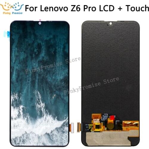 100% Tested 6.39"" For Lenovo Z6 Pro LCD Display Touch Screen Digitizer Assembly Replacement For Lenovo Z6 Pro LCD