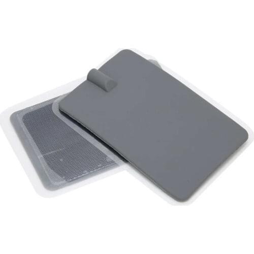 2pcs Silicone Electrode Pads Muscle Stimulator Silicone Gel Electrode Patch Tens Electrodes Digital Therapy Machine Accessories