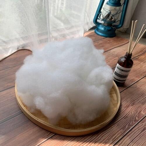 50g/Lot Doll Stuffed Toys Polyester Stuffing High Elastic PP Cotton DIY Handmade Pillow Filling Material