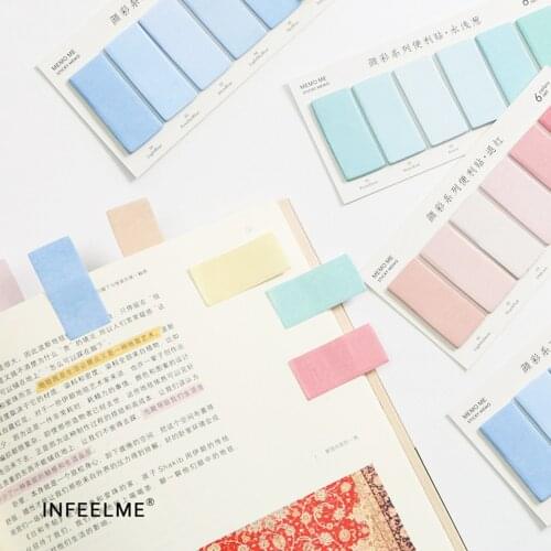 120pages Kawaii Index Planner Memo Pad Sticky Note Paper Student Stationery Sticker Office School Supplies