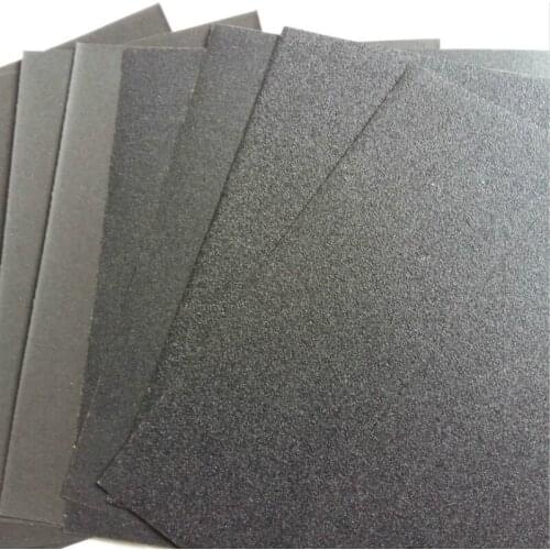5pcs/lot Superfine Sandpaper Brushed Water Sanding Paper Polishing Grinding Tools Grit 80-1000 Car Polish Abrasive Paper