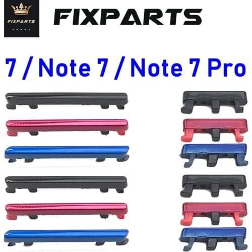 For Xiaomi Redmi 7 Note 7 Pro Power Button ON OFF Volume Up Down Side Button Key Note7 Replacement For Xiaomi Redmi Note 7 Pro 8