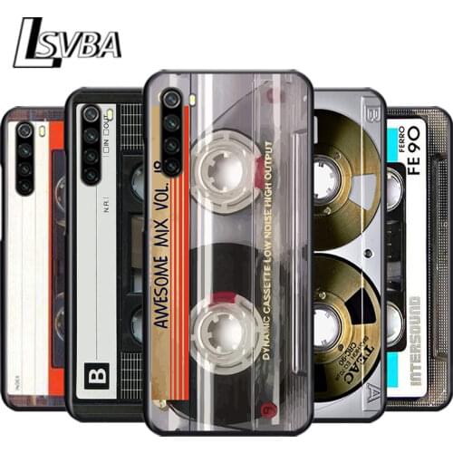 Classical Old Cassette for OPPO Reno 2 Z 2Z 2F 3 4 4Z 4F 4SE 5 Pro 4G 5G ACE 10X ZOOM F7 A5 A9 2020 Soft Black Phone Case