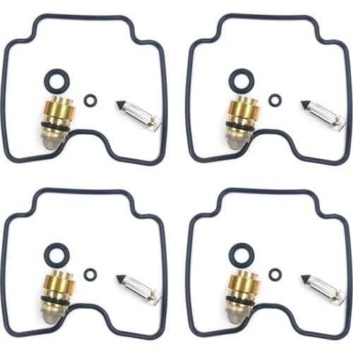 Carburetor Repair Kit with Floating Needle Rebuild Tool Set For Yamaha FZS 600H SH N SN Fazer 1998-2003