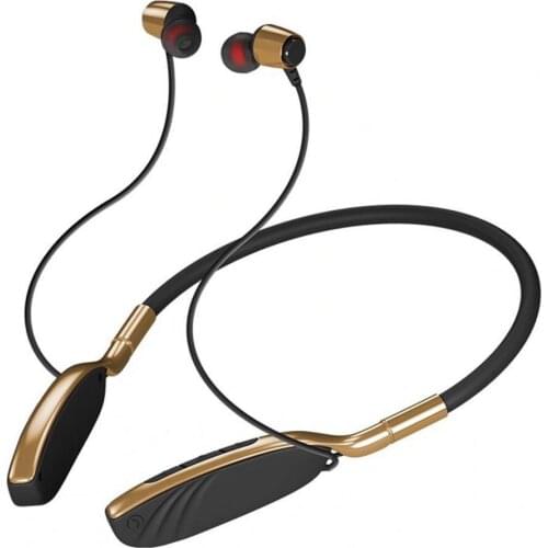 NEW Wireless Hanging Neck Headphone Rotary Card Insertion ABS Bluetooth 5.0 Magnetic Sports Headset for Smartphone