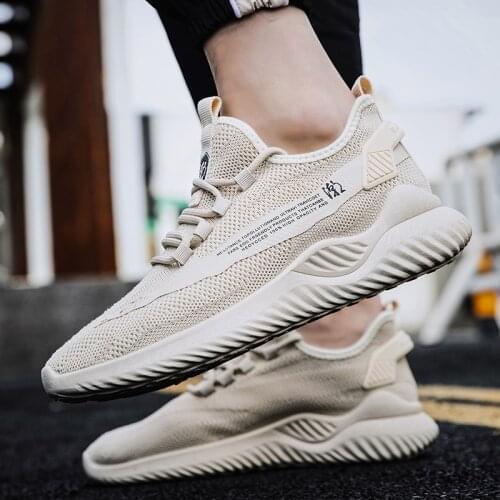 2020 Autumn 350V2coconut tide brand sneakers mens walking sneakers elastic-bottom breathable mesh sport shoes Walking sneakers