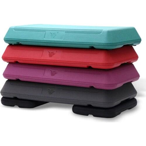 72cm Gym Home Aerobic Exercise Fitness Pedal Adjustable Height Non-slip Cardio Yoga Pedal Stepper Workout Exercise Equipment