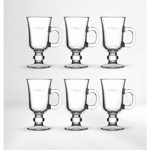 Personalized Is 6'lı Irısh Latte Mugs With Handle