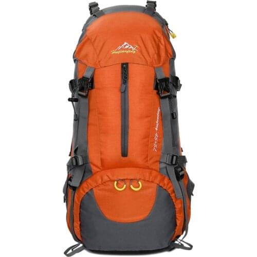 Outdoor Sports Backpack Mountaineering Pack 50L Hiking Shoulder Bag Travel Bag