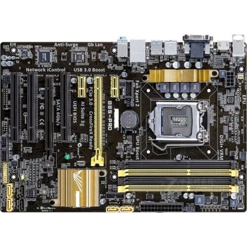 Asus B85-PRO Desktop Motherboard Socket LGA 1150 i7 i5 i3 DDR3 SATA3 USB3.0 USED mainboard