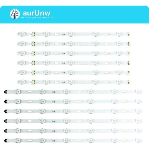 LED backlight strip 11 lamp for Samsung 48"TV UE48JU6060 V5DU-480DCA-R1 480DCB BN96-34793A 34794A UE48JU6400 CY-GJ048HGLVLH
