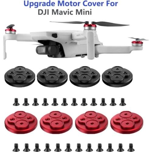 Upgraded Motor Covers Scratch-proof Propellers Protective Aluminum Alloy Motor Cover For DJI Mavic Mini 2/SE Drone Accessories