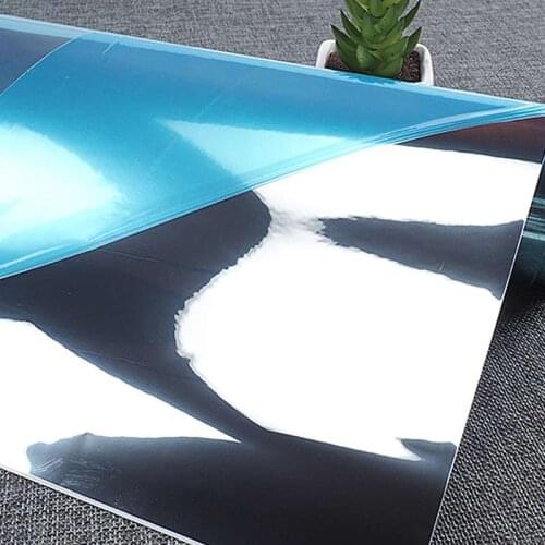 32 Pcs Mirror Tile Wall Sticker Square Self Adhesive Room Decor Stick On Modern Art SCVD889