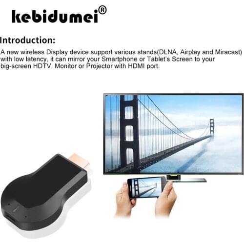 G2/M2/M4 plus 1080P Wireless Media Video Wi-Fi Display Dongle Mini PC for Android TV Stick adapter for Airplay for Miracast