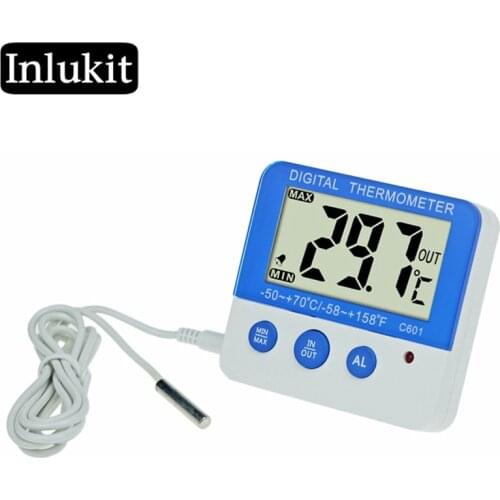 Refrigerator Pet Electronic Thermometers Frost Alarm Household Indoor and Outdoor thermometers
