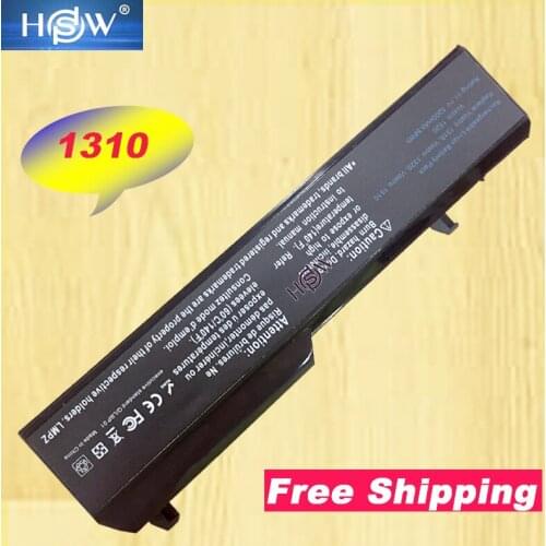HSW Notebook For Dell Vostro 1310 Battery 1320 1520 1510 T114C T112C 0N241H 312-0724 451-10655 K738H N950C U661H bateria