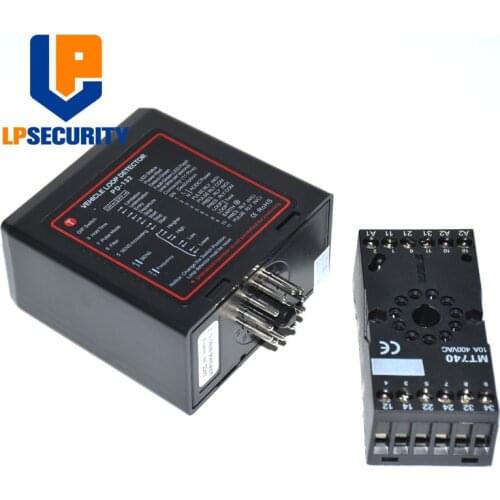 LPSECURITY Traffic Inductive Loop Vehicle Detector Signal Control Ground Sensors AC220 AC110V DC12 DC24V