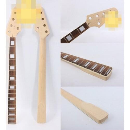 New Electric bass guitar neck 20 fret 34'' maple made and rosewood Guitar Fretboard