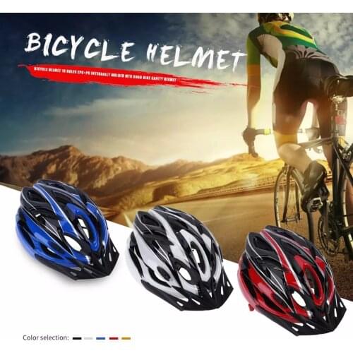 Helmet Cycling Bicycle Safety Lightweight Highway Mountain Bike Ventilation Removable Reduce Wind Resistance Sports Outdoor