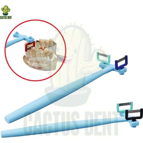 Dental Clinic Orthodontic Strips Reciprocating IPR Stripping Kit Blades Interproximal Enamel Reduction / Teeth Polishing Strips