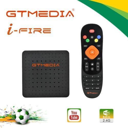 GTMEDIA Ifire M3u TV BOX 4K Dual Wifi Media player Play Store GTplayer Set top BOX Support M3U Xtream Stock in Brazil