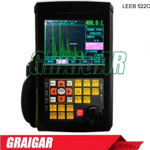 Oil/water/dust- proof Ultrasonic Detector Leeb522C scanning range 2.5-10000mm