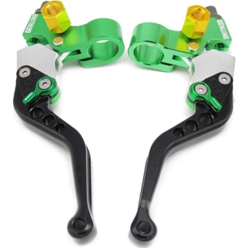 22mm Universal Motorcycle Brake Clutch Levers/drum Brake Left And Right For Honda Yamaha Kawasaki Suzuki One Pair