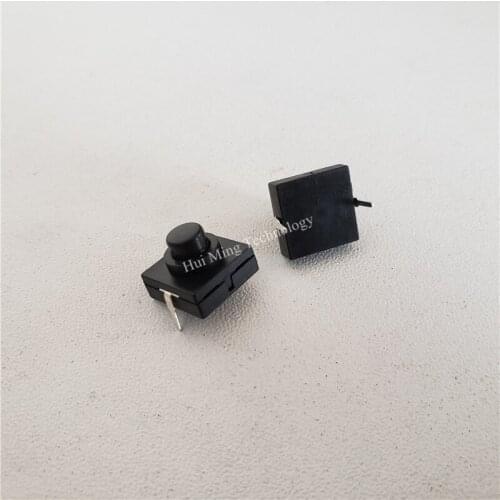 100pcs Micro button Switch 12*12*9.4mm Flashlight switch Slim Flashlight button switch 2P lock switch ON-OFF