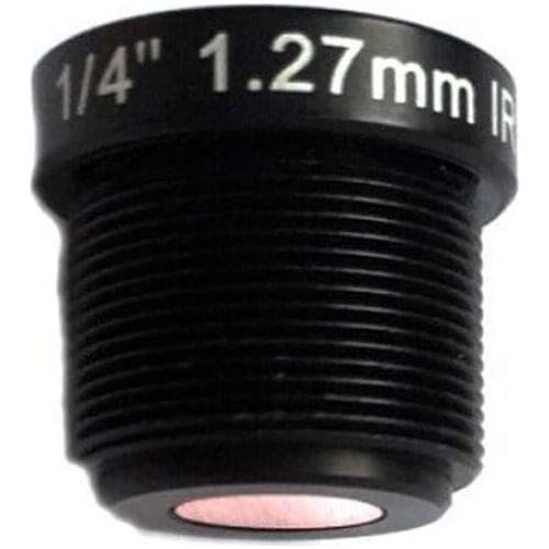 1/4" F2.1 3.0mp 1.27mm 185 deg megapixel m12 automotive car lens for IP security CCTV camera