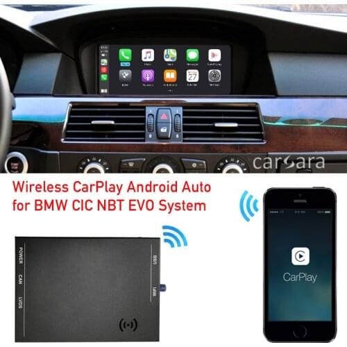 Wireless Apple Carplay Android Auto For BMW E60 E90 CIC NBT EVO System Car Play Airplay Smart Link Device Iphone Map BT Music