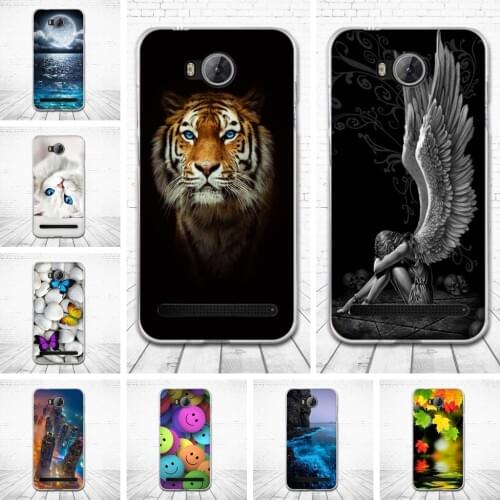 Case For Huawei Y3II Case Silicon Cover for Huawei Y3 2 Cover Soft TPU Capa 4.5" for Huawei Y3 II Y3II-U22/ LUA-U22/Lua-L21 Case