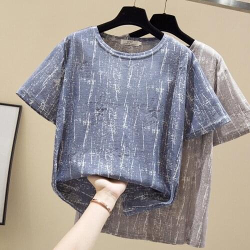 GGRIGHT T Shirt Women Oversize HOLE Summer Tops 2021 Short Sleeve Loose Tshirt Woman Korean Clothes Tee Shirt Femme