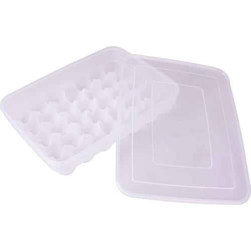 34 Grid Egg Box Food Container Eggs Refrigerator Storage Box Crisper