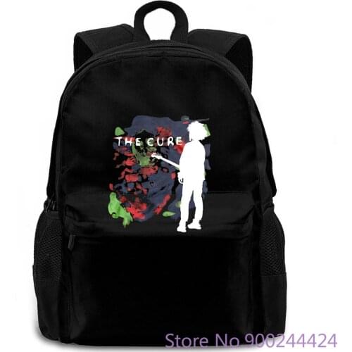 The Cure Boys Don't Cry Clr Robert Smith Rock Official Mens Unisex Design Simple women men backpack laptop travel school