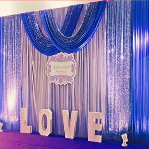 Lastest Sequin Wedding Backdrop Curtain with sequin swag event party celebration stage background drapes wedding decoration