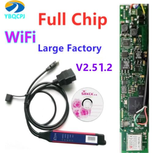 Full Chip VCI3 V2.47.2 / V2.31 Quality A VCI3 for Scanner WIFI 2.31 WI-FI for Wireless VCI-3 Truck Diagnosis Better Than VCI2