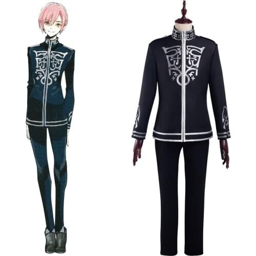 Jack Jeanne Univeil School Uniform Tachibana Kisa Cosplay Costume Halloween Carnival Suit