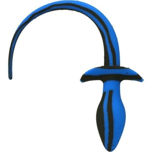 Silicone Anal Plug Cosplay Game Dog Tail Anus Dilatation Stimulation Butt Plug Masturbation Couples Flirt Adult Game Sex Toy