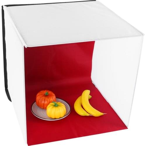 ALLOYSEED 40cm Foldable Square Lightbox Softbox Portable Photo Studio Photography Flash Light Diffuser Soft Box For DSLR Camera