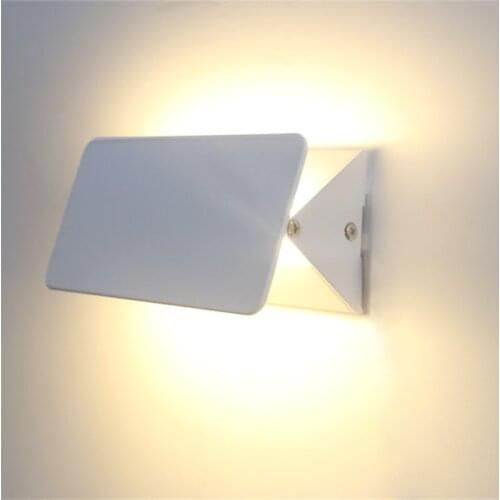 Modern LED Wall Lamp Indoor Creative Rotatable 3W/6W Living Room Sconces Bedroom Bedside Corridor Home Decor Wall Lights Fixture