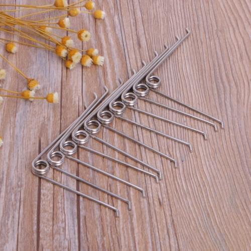 10Pcs V Shape Steel Compression Spring Gardening Scissors Accessories Tool #Sep.07