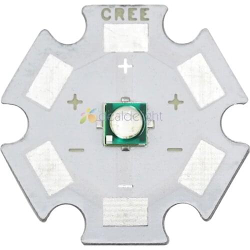 10PCS 3w Epiled 3535 Ultra Violet UV 395nm-405nm High Power LED For Cabinet/Tank/Aquarium On 20MM PCB Board